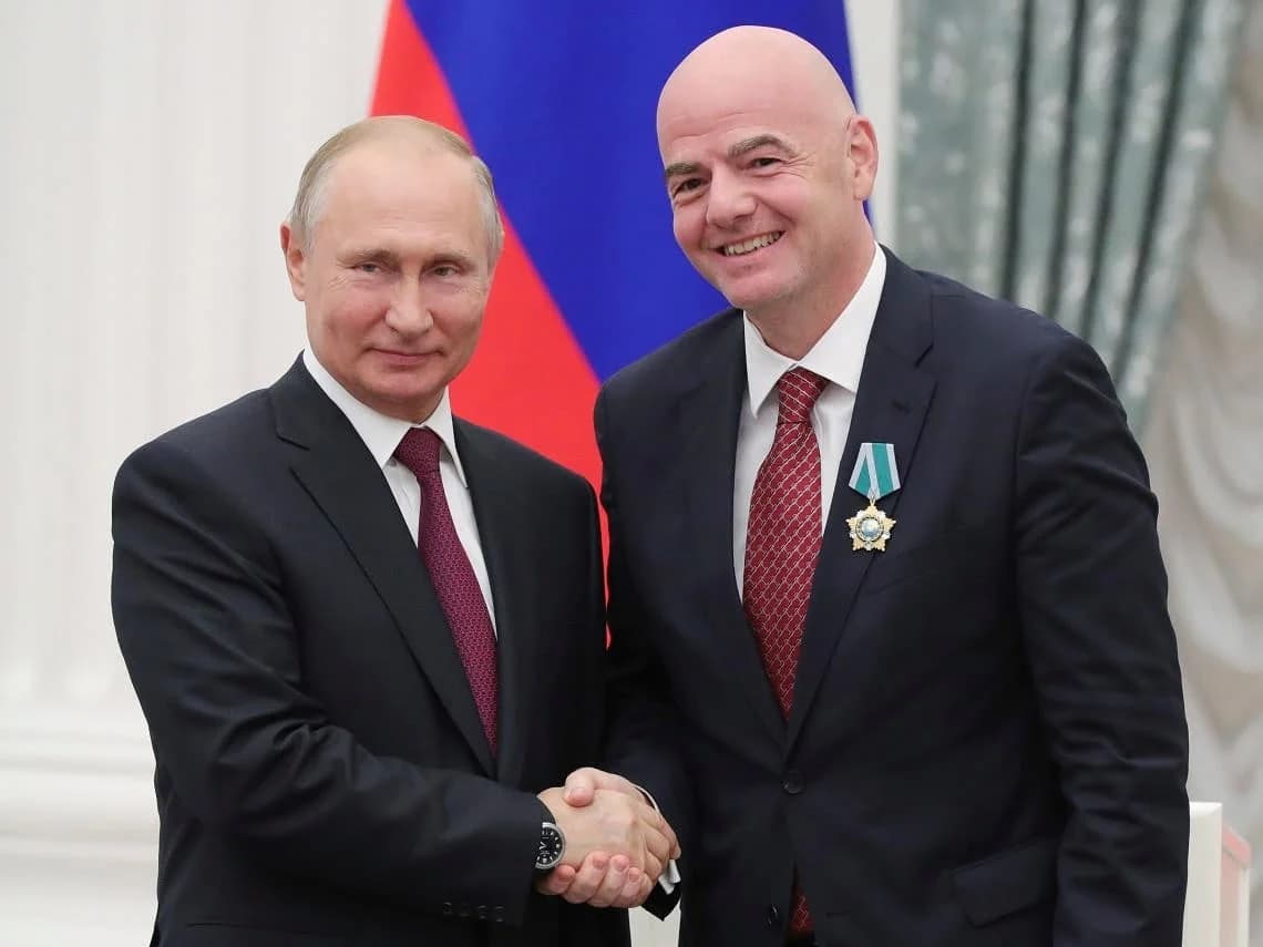 FIFA President faces backlash after backing Russia’s return to world football