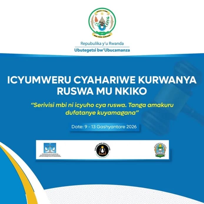 Rwanda Intensifies Fight Against Corruption in Courts