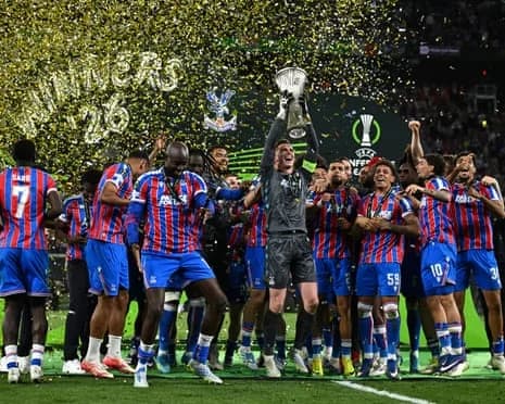 Crystal Palace win Conference League after Mateta strike sinks Rayo  Vallecano | Conference League | The Guardian