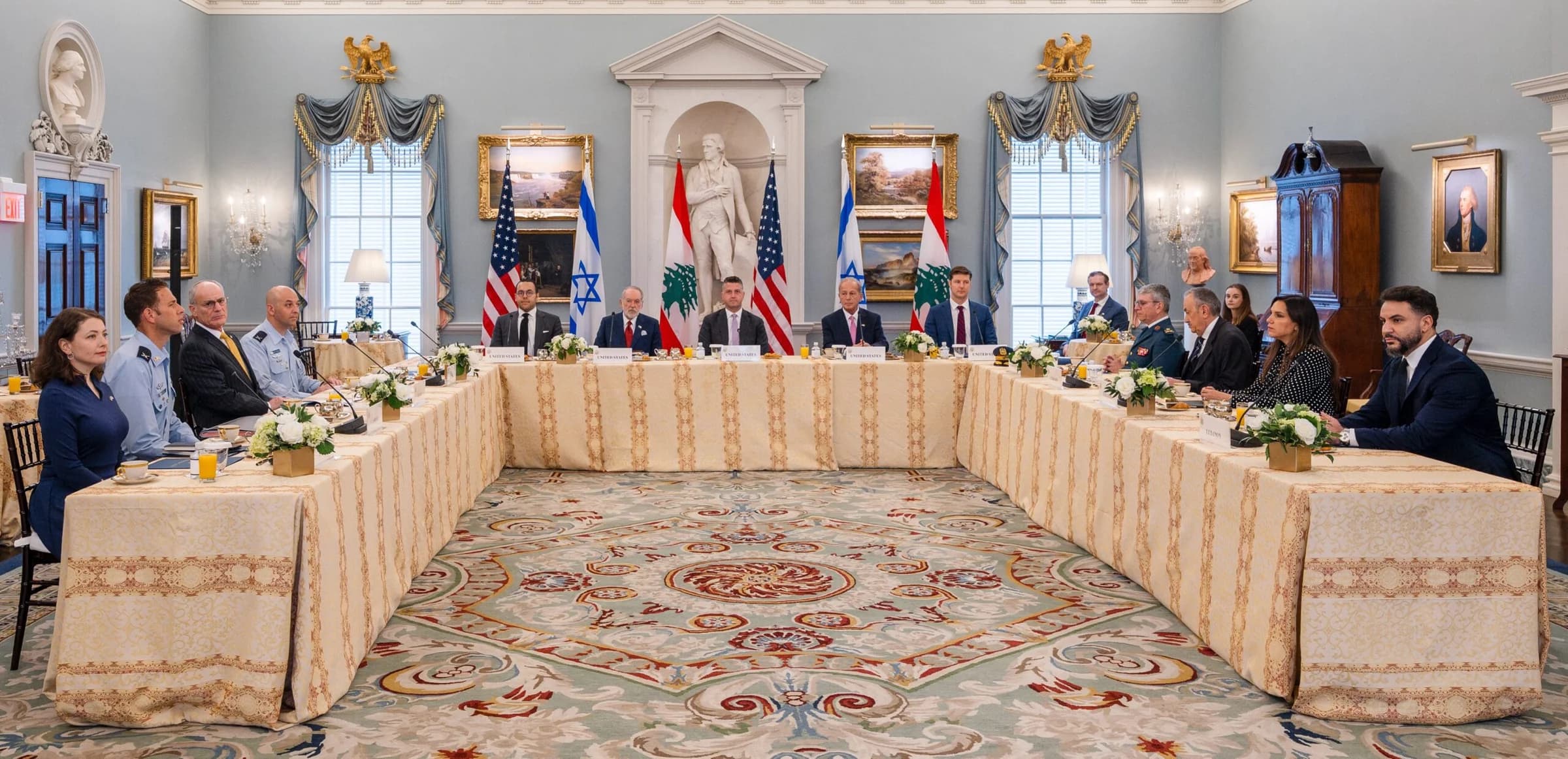 Israel and Lebanon Extend U.S.-Brokered Ceasefire by 45 Days