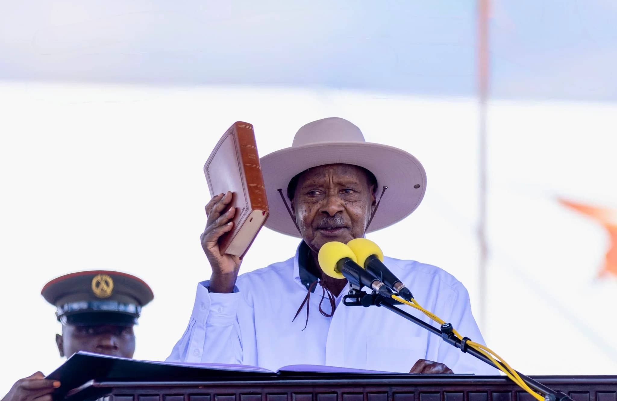 Museveni sworn in for seventh term after disputed Uganda election