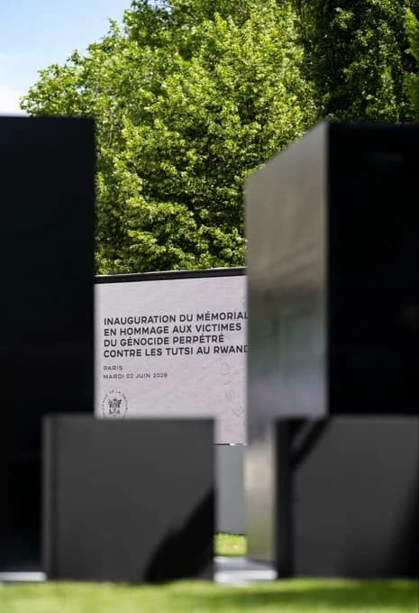 Kagame, Macron Unveil Permanent Genocide Memorial in Paris