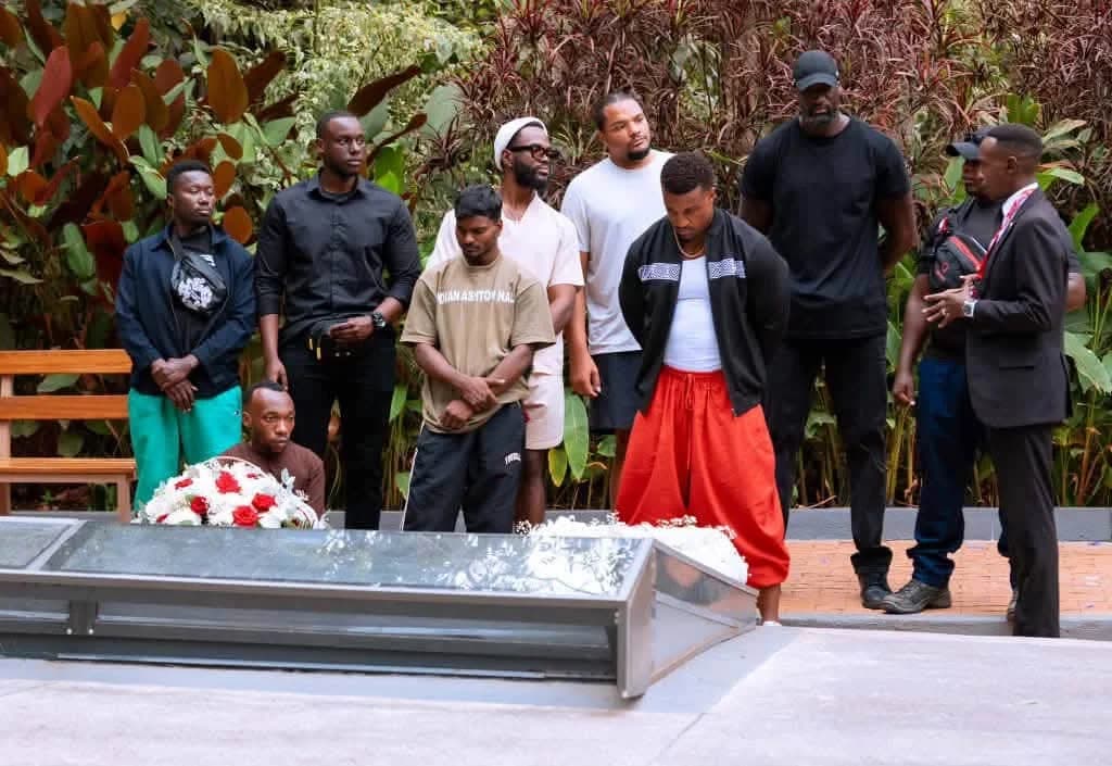 Ashton Hall visits Kigali Genocide Memorial, pays tribute to victims of the 1994 Genocide against the Tutsi