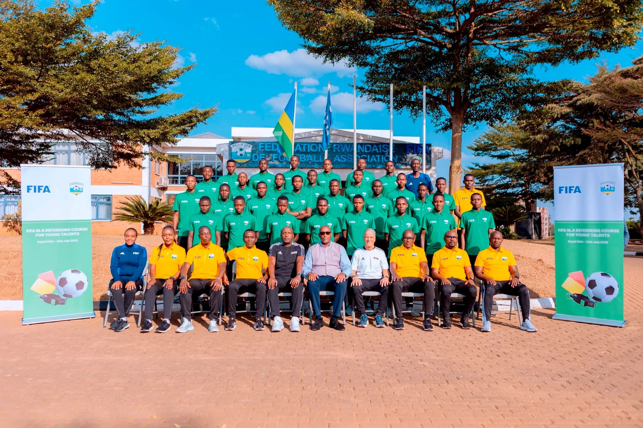FERWAFA Yatangije Amahugurwa ya FIFA ku Basifuzi Bato bafite Impano mu Rwanda