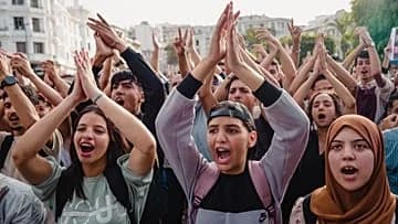 Maroc : Urubyiruko rwahawe Amahirwe yo kuba abakandinda b'abadepite nyuma y'imyigaragabyo Yabaye umwaka ushize.