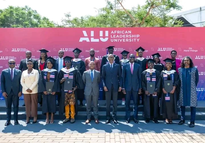 President Kagame Attends ALU Rwanda's Largest Graduation Ceremony