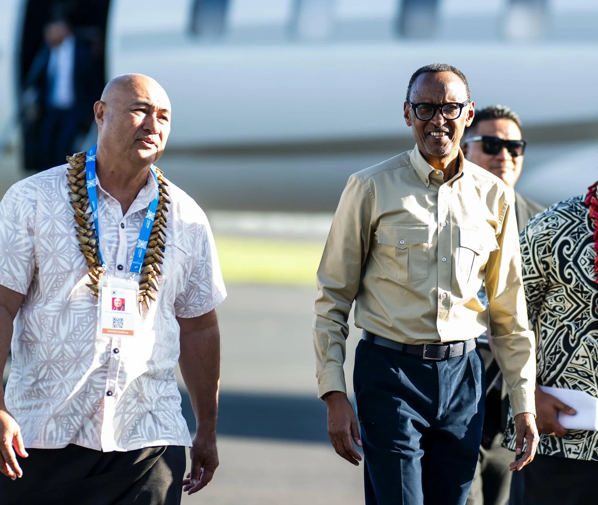 President Kagame arrives in Samoa for CHOGM2024