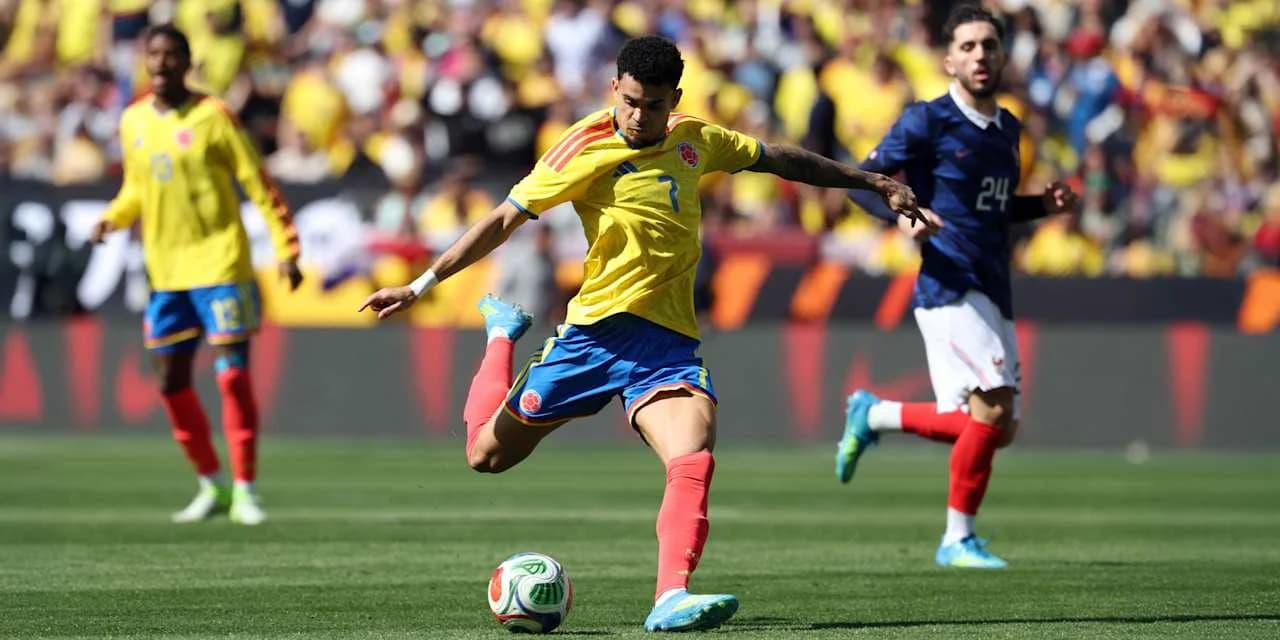 Internationals: Michael Olise and Luis Díaz in head-to-head clash